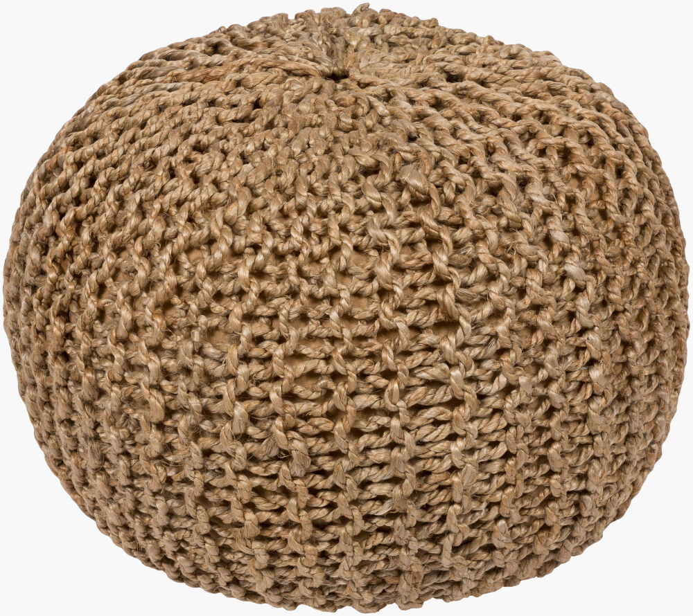 Bermuda Pouf, Ottoman by Surya, 20" width x 14" height