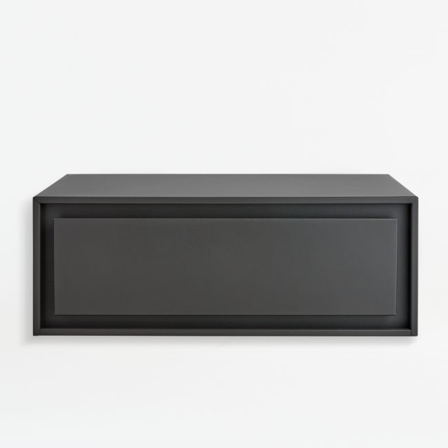 Online Designer Bedroom Pilsen Graphite Floating Nightstand