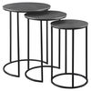 Erik Metal Nesting Tables Set/3, Furniture by Uttermost, 17" width x 23.7" height x 17" depth thumbnail 1