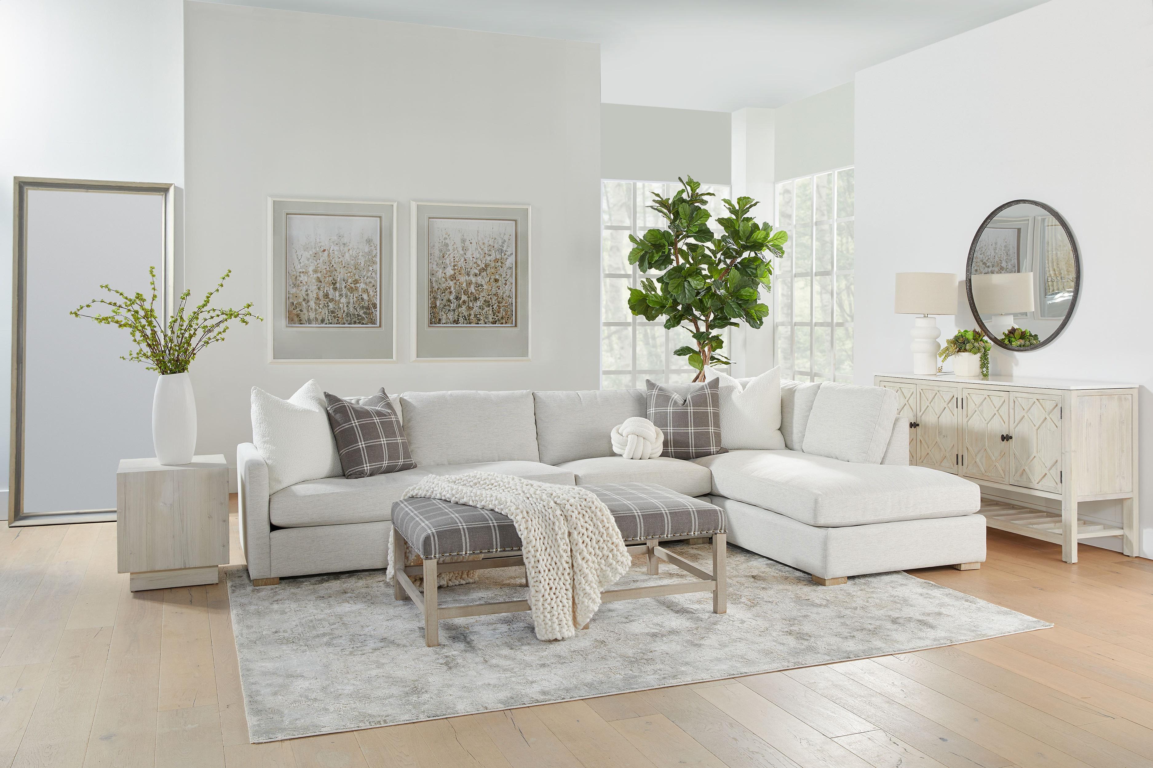 Clara Modular Right-Facing Chaise large image 