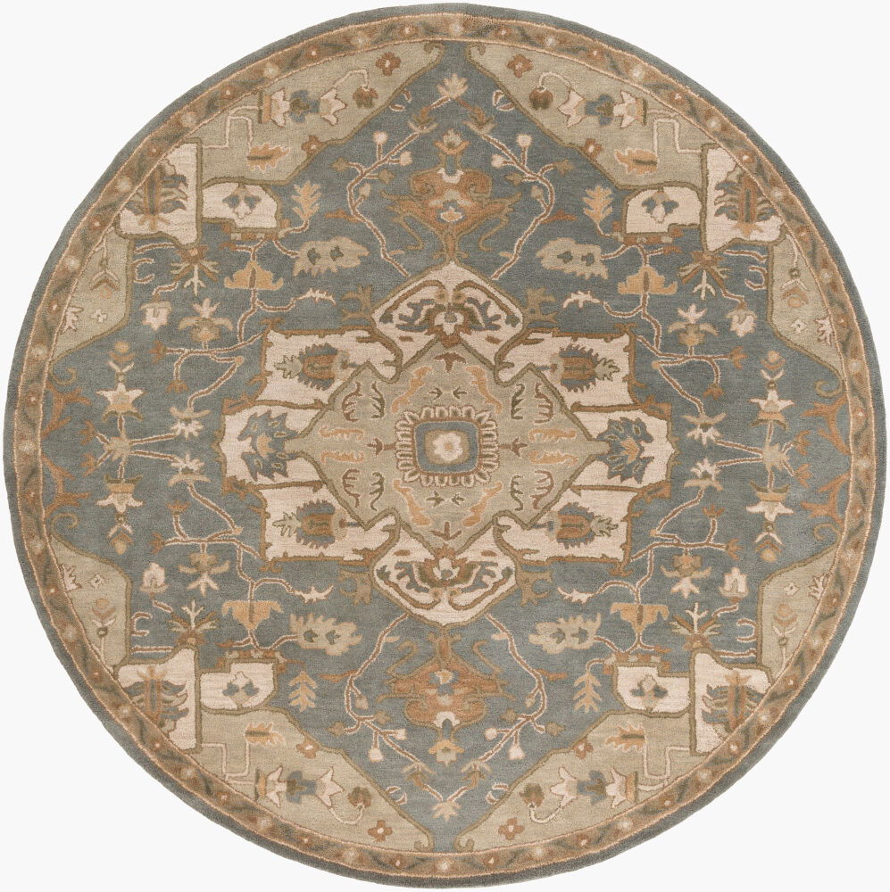 Caesar Handmade Rug, by Surya, 8' length x 8' width