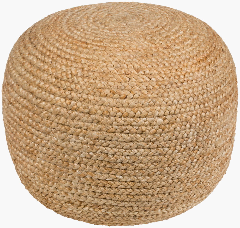 Tropics Pouf, Ottoman by Surya, 20" width x 17" height