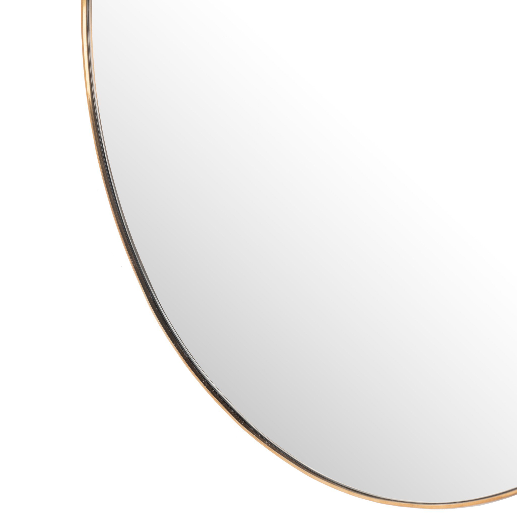 Georgina Round Mirror, by Four Hands, 47" width x 47" height x 2" depth View 6