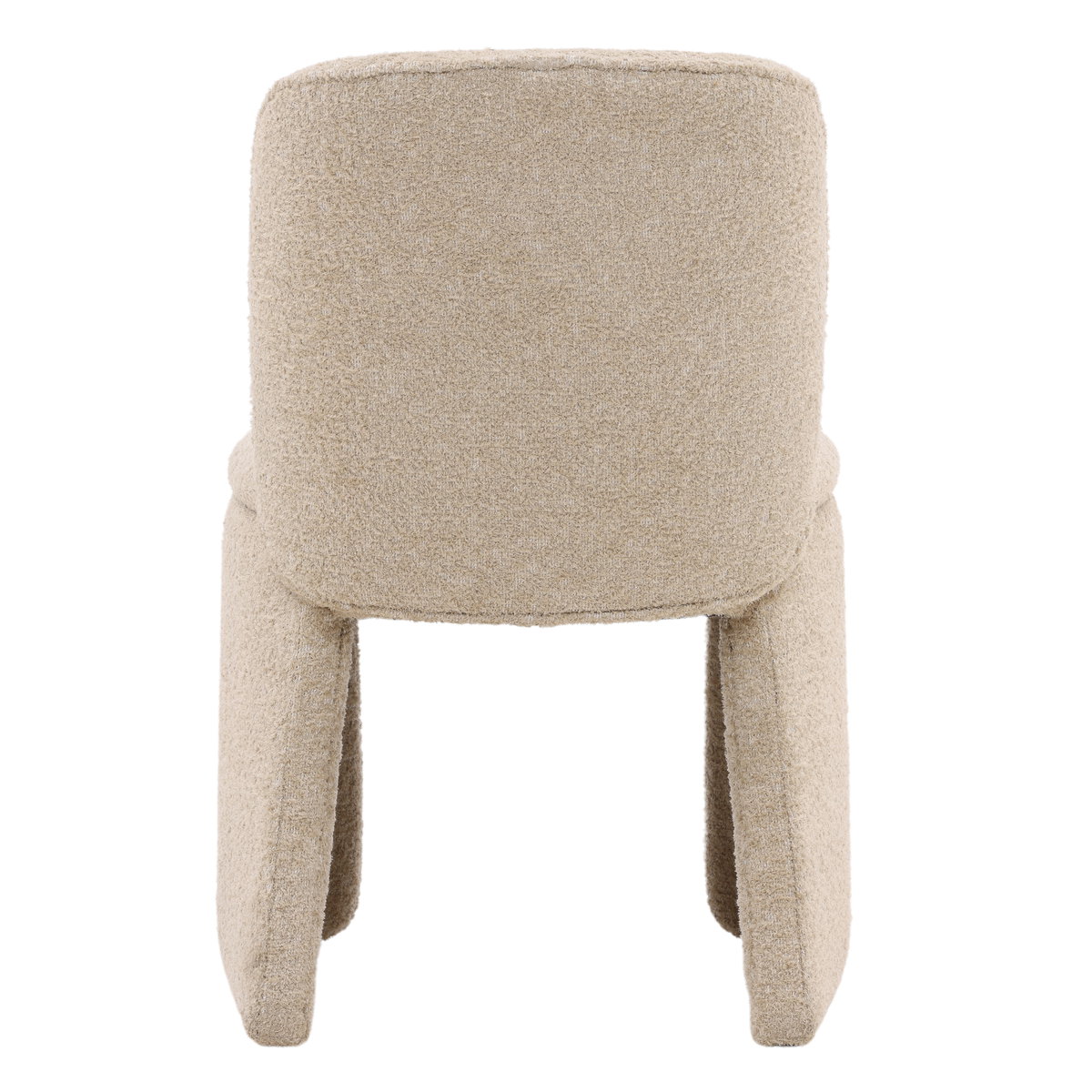 Kurt Dining Chair Sand, by Dovetail, 21.25" width x 32.5" height x 23" depth View 4