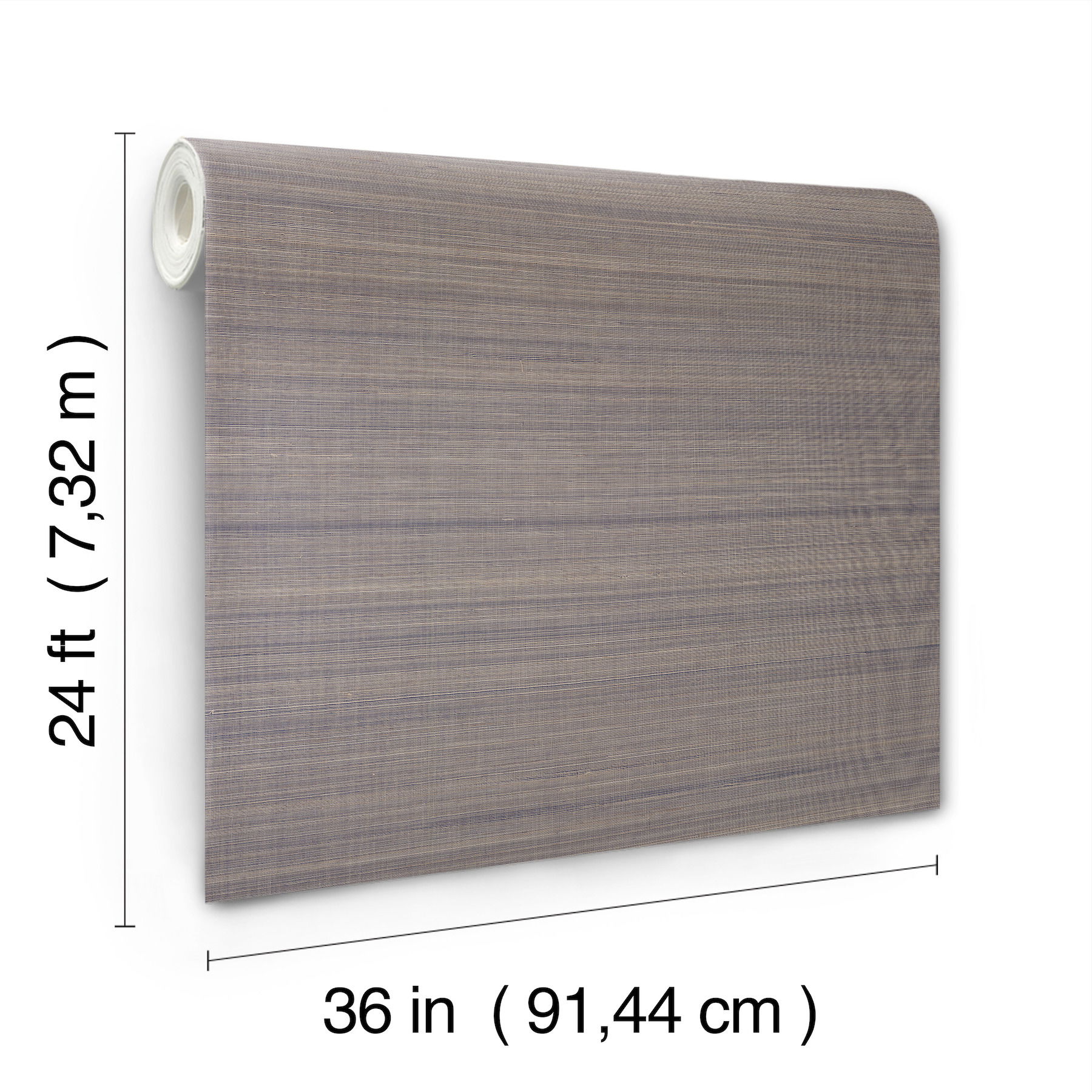 Modern Abaca Indigo Wallpaper large image 