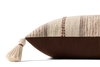 Loloi Ivory Pillow, Decorative Pillow, 12" length x 27" width thumbnail 2