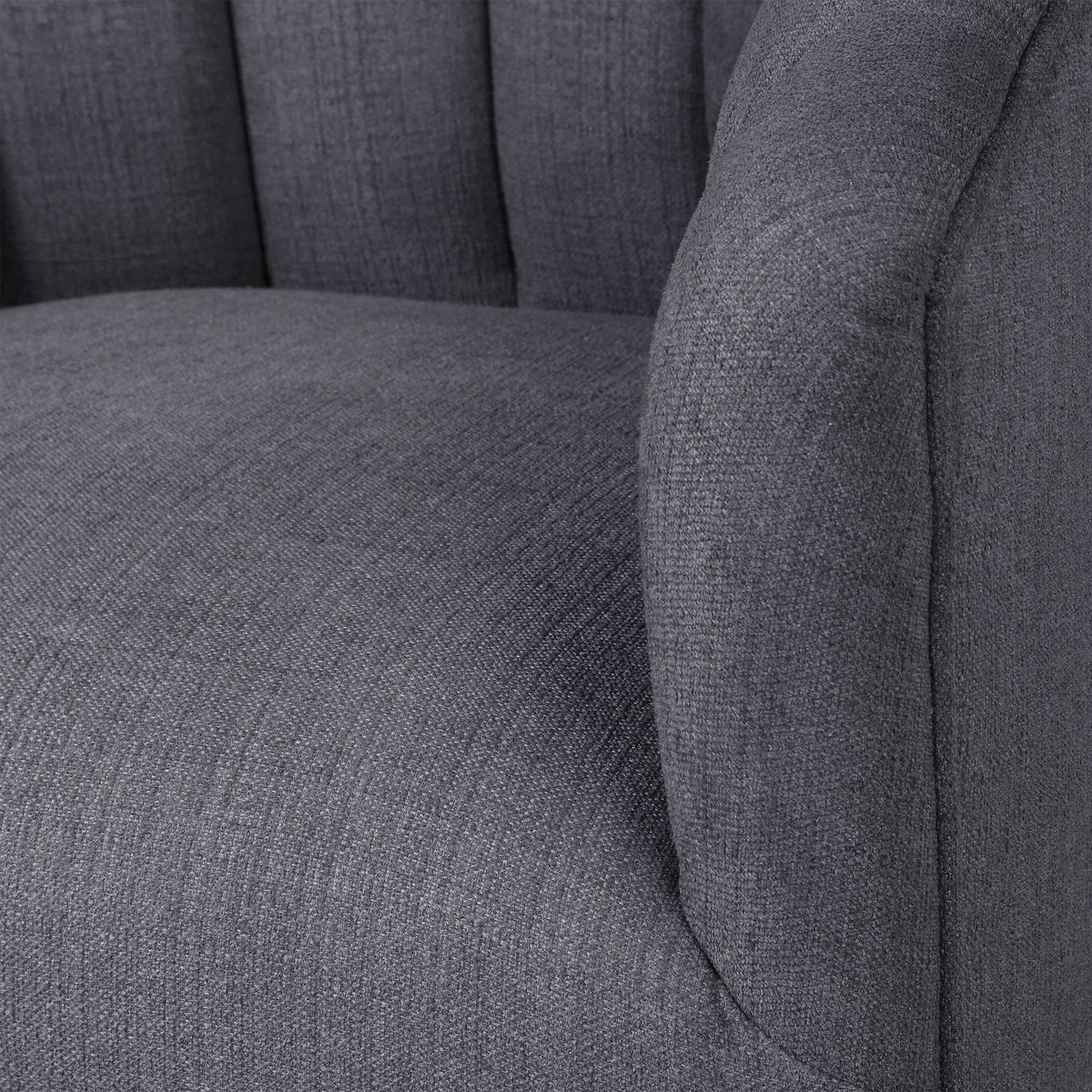 Cuthbert Modern Swivel Chair, Accent Chair by Uttermost, 31" width x 32.25" height x 32" depth View 8