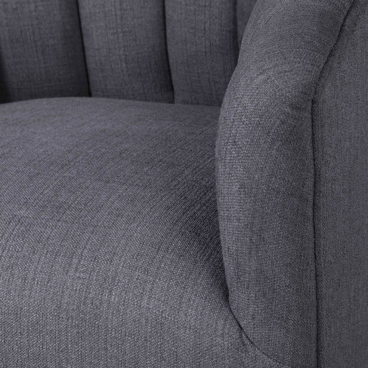 Cuthbert Modern Swivel Chair, Accent Chair by Uttermost, 31" width x 32.25" height x 32" depth View 8