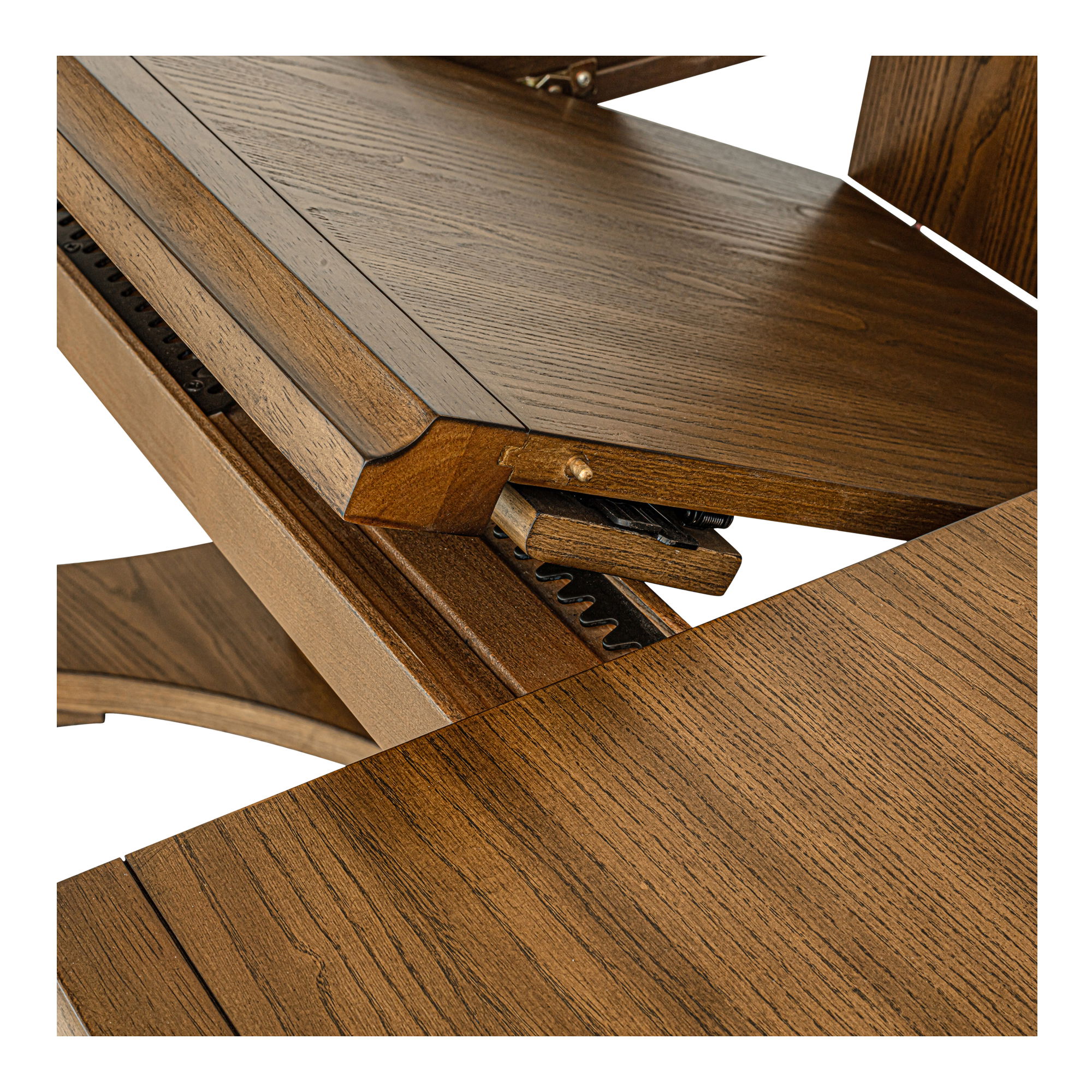 Jamie Extension Dining Table Vintage Brown large image 