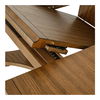Jamie Extension Dining Table Vintage Brown thumbnail 9