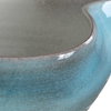 Blue Crest Ceramic Bowl, Decorative Tray by Uttermost, 17" width x 9" height x 13.5" depth thumbnail 7