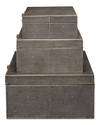 Cosmos Nesting Boxes  Set Of Three, by Sarreid, 1'4" length x 2' width x 8" height thumbnail 4