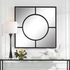 Spurgeon Square Window Mirror, by Uttermost, 3'3.37" width x 3'3.37" height x 1.5" depth thumbnail 2