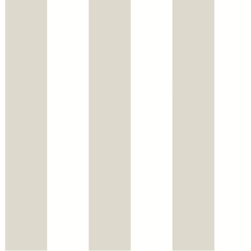 Awning Stripe Cream Wallpaper