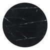 Tower Dining Table Black Marble, by Moe's Home, 42" width x 30" height x 42" depth thumbnail 4