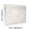 Palm Cove Toile White & Grey Wallpaper thumbnail 7