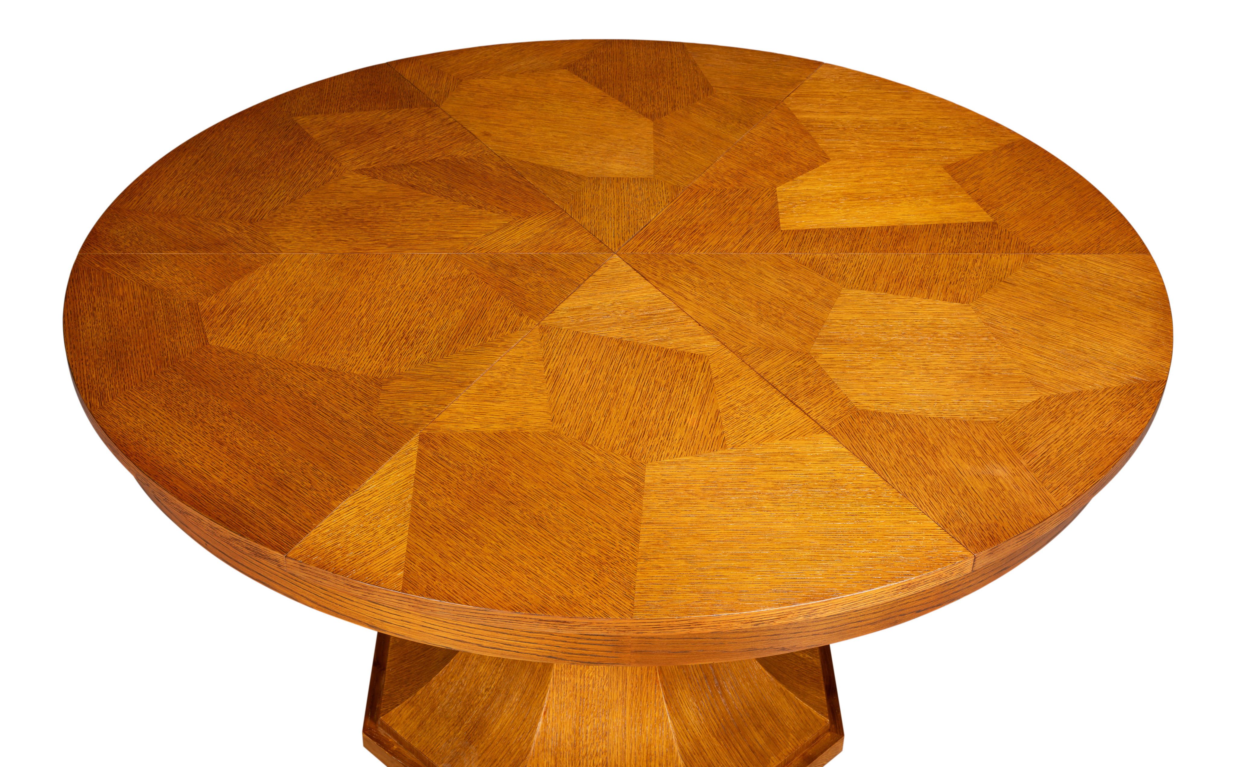 Giselle Jupe Table,Tobacco B,Medium, Dining Table by Sarreid, 55" length x 55" width x 30" height View 12