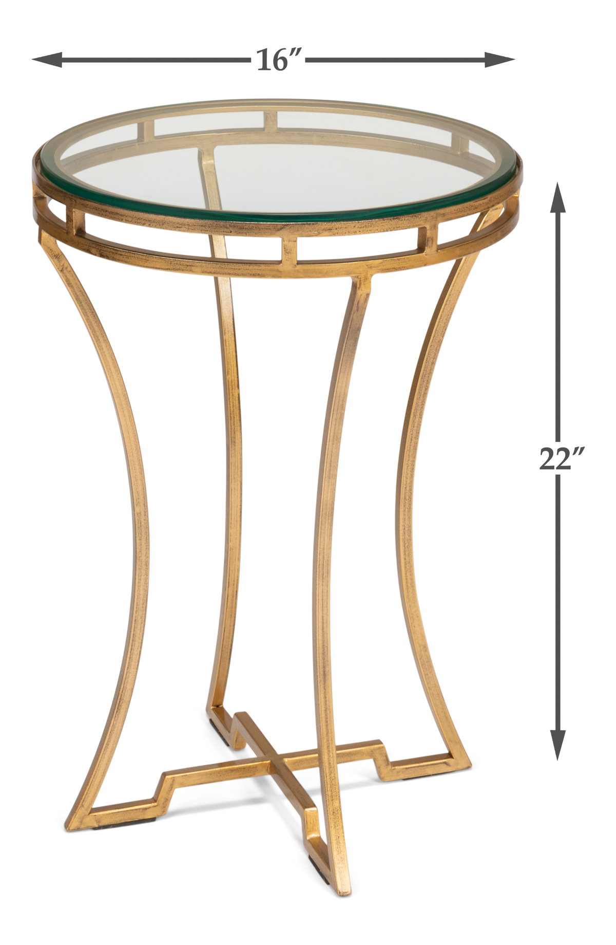 The Wine Money Table, by Sarreid, 1'4" length x 1'4" width x 1'10" height View 14