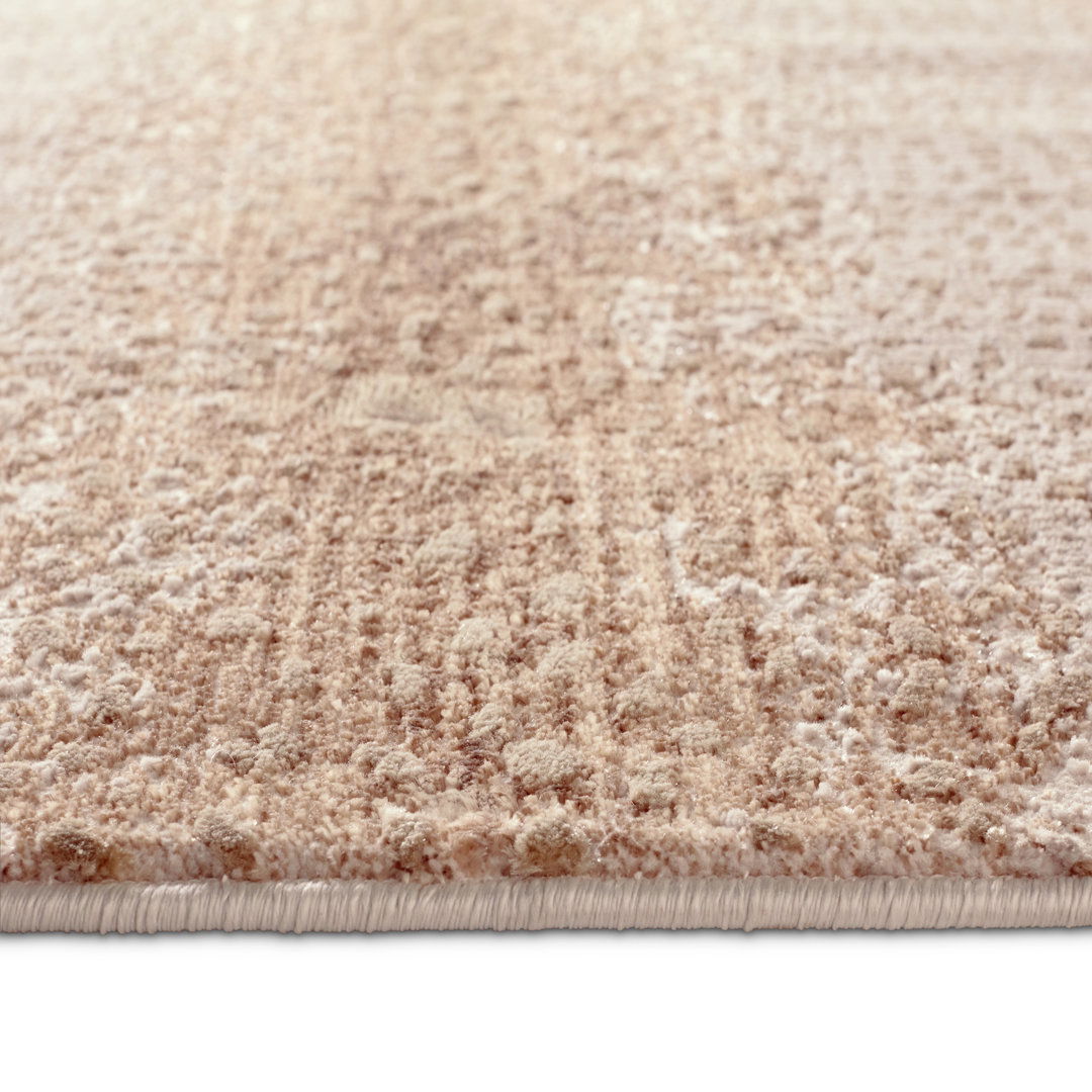 Jaipur Living Alpine ALP06 Handknotted Solid Tan and Brown Area Rug (9'x12') large image 