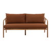 Aimee Outdoor Sofa Sienna, Sofas & Sectional by Dovetail, 64.96" width x 31.75" height x 33.27" depth thumbnail 2