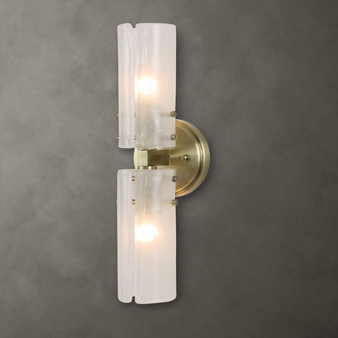Mistie 2 Light Glass Sconce