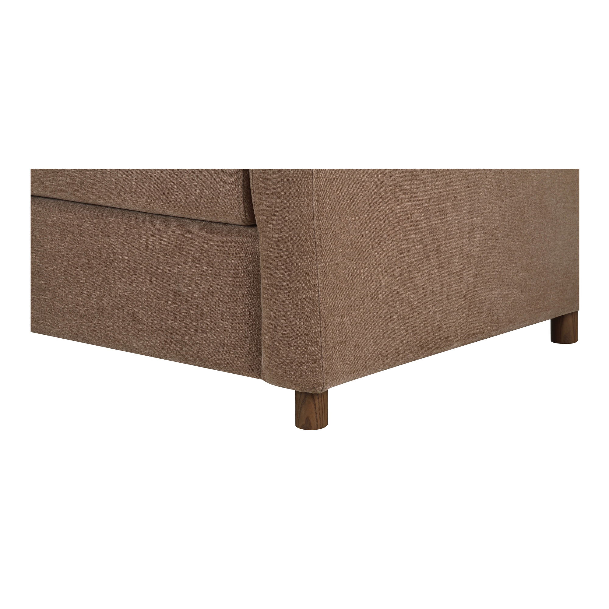 Finch Sofa Soft Brown, Sofas & Sectional by Moe's Home, 92" width x 31" height x 33" depth View 6
