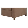 Finch Sofa Soft Brown, Sofas & Sectional by Moe's Home, 92" width x 31" height x 33" depth thumbnail 6