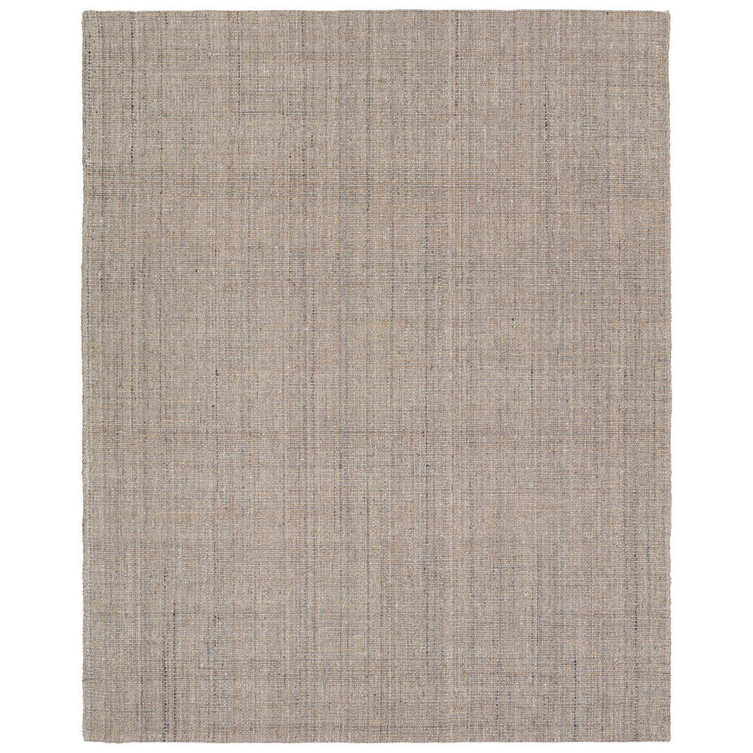 Jaipur Living Season CMB05 Handmade Solid Cream and Blue Area Rug (6'x9') large image 