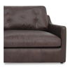 Thurlow 3 Piece Right Modular Sectional Espresso Brown Leather thumbnail 4
