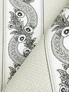 Abbey's Garland Black & White Wallpaper 3 Abbey's Garland Black & White Wallpaper thumbnail 3