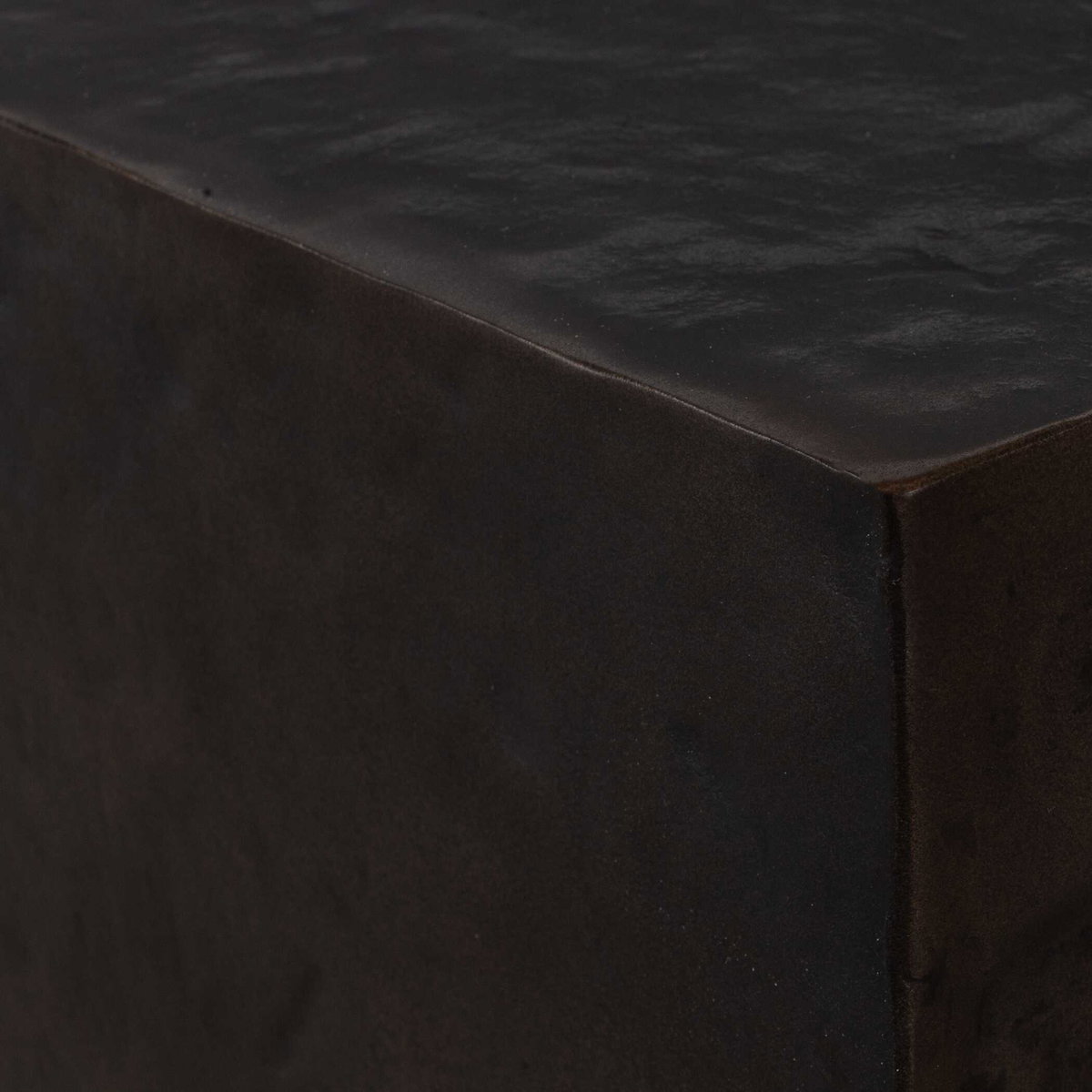 Obra Bronze Outdoor Side Table, Outdoor Table by Uttermost, 1'8" width x 1'10" height x 1' depth View 9