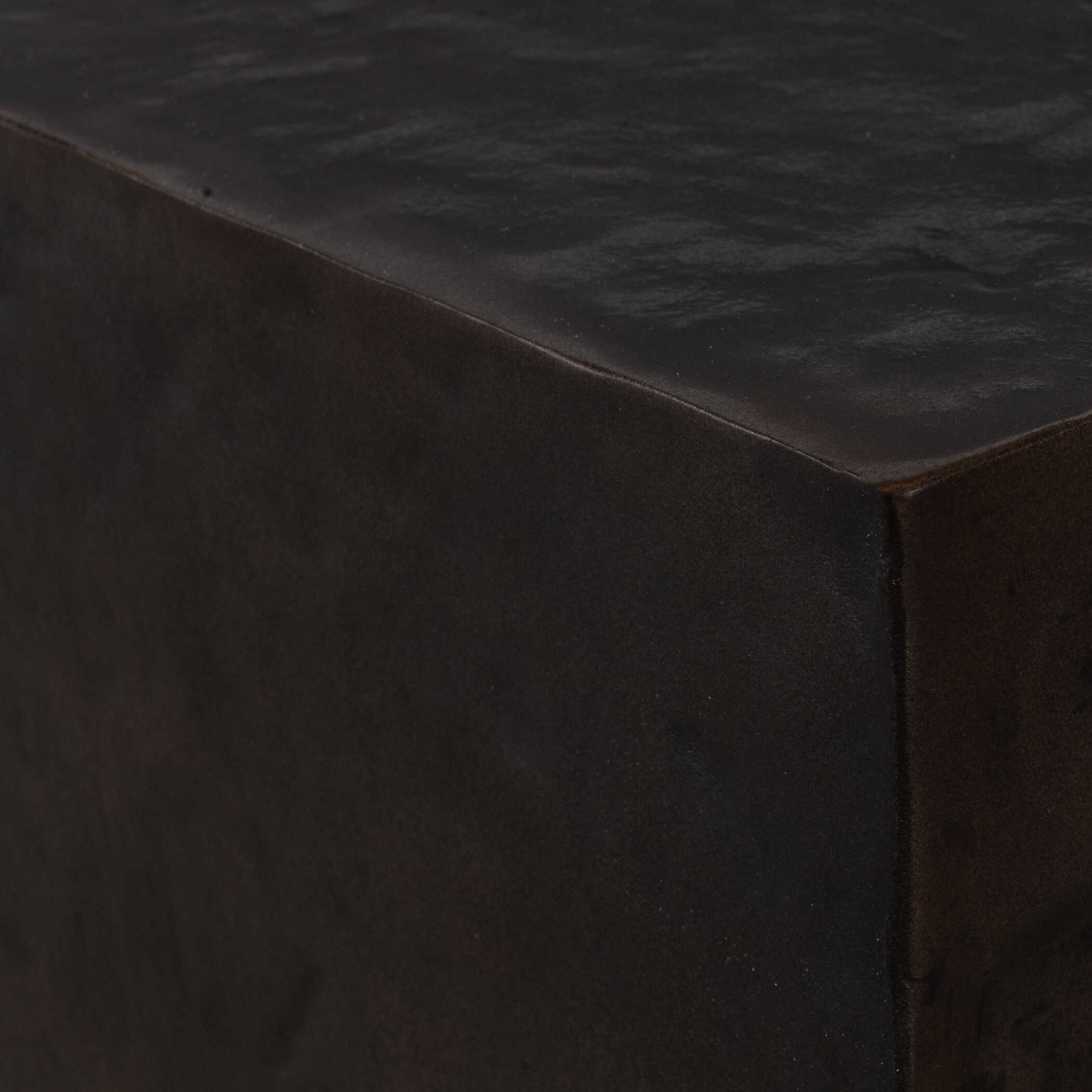 Obra Bronze Outdoor Side Table large image 