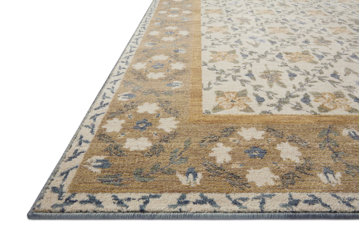 Rifle Paper Co. x Loloi Fiore Rug, 7'10" length x 10' width View 2