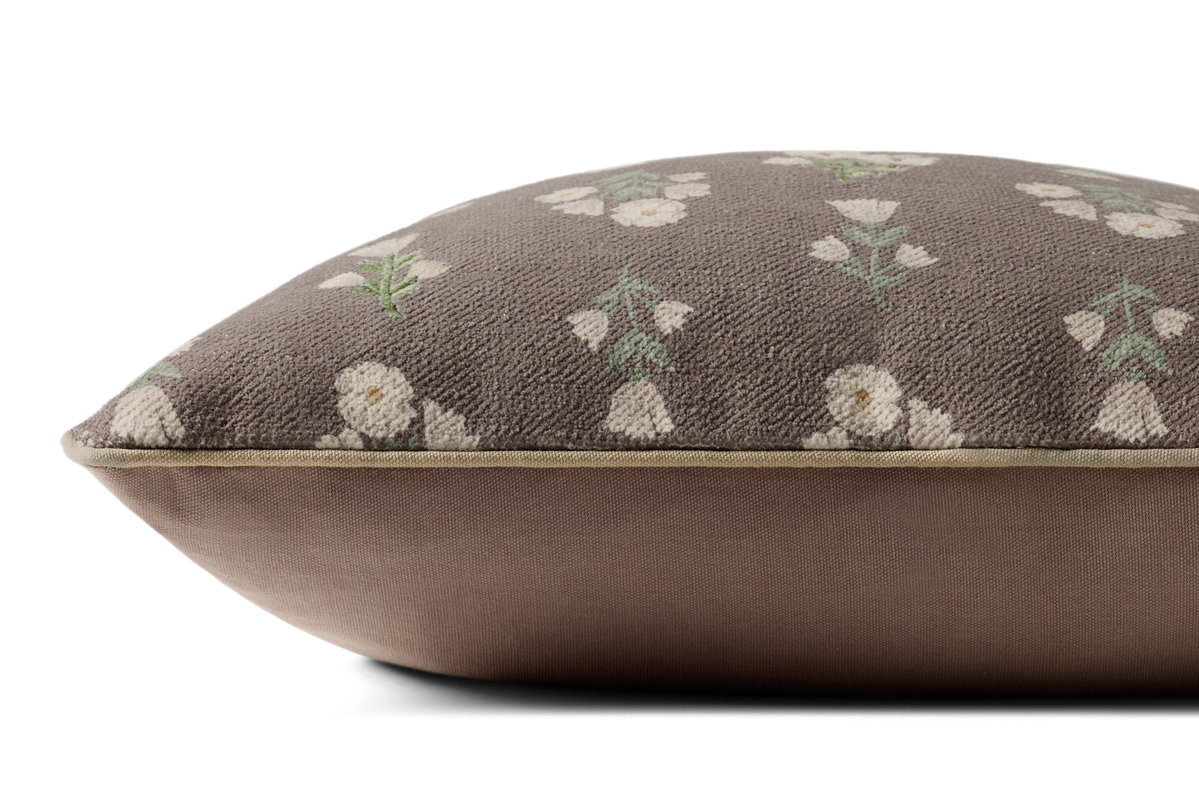 Chris Loves Julia x Loloi Posie Pillow, Decorative Pillow, 20" length x 20" width View 3