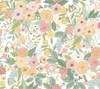 Garden Party Pastel Peel & Stick Wallpaper, by York Wall, 20' length x 2'3" width x 0.02" depth thumbnail