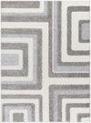 Nomadic Machine Woven Rug, by Surya, 1'3.75" length x 1'3.75" width thumbnail