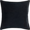 Cotton Velvet Accent Pillow, Decorative Pillow by Surya, 22" length x 22" width thumbnail
