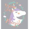 Unicorn Magic Giant Wall Decals, by York Wall, 1'6" length x 1'5.25" width x 1.68" depth thumbnail