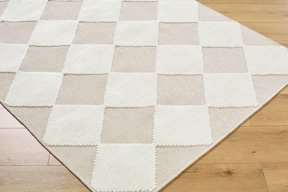 Lyna Machine Woven Rug, by Surya, 2'10.25" length x 1'11.62" width