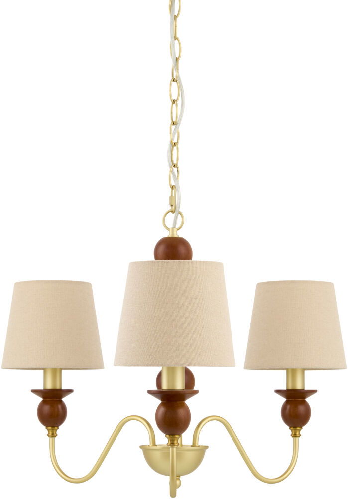 Wiluna Chandelier, by Surya, 25" length x 25" width x 47" height