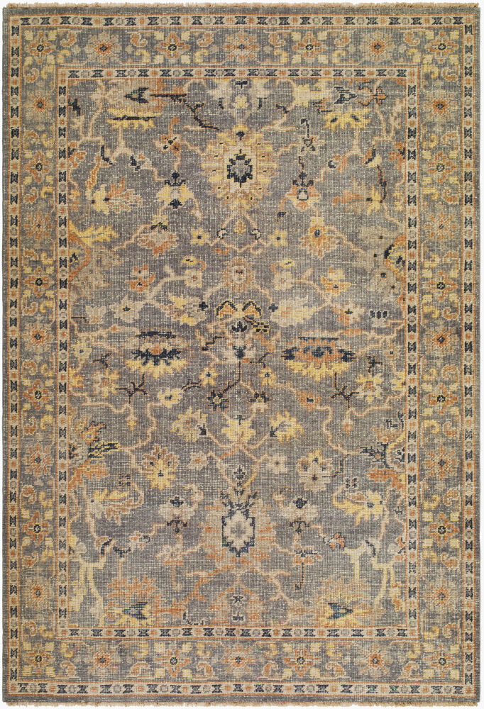 Reign Handmade Rug, by Surya, 9' length x 6' width