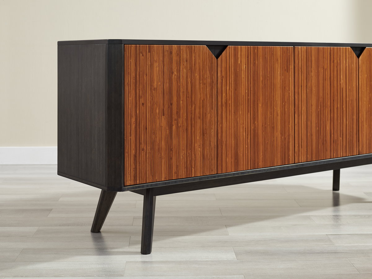 Sonoma Sideboard, Amber, File Storage by Greenington, 72" length x 18" width x 32" height View 7