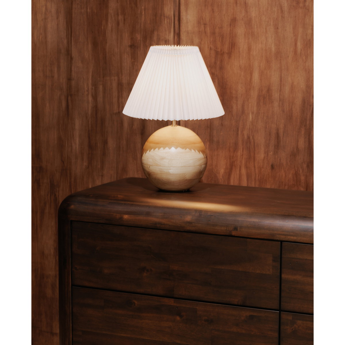 Rowan 6 Drawer Dresser Dark Brown, by Moe's Home, 58" width x 33" height x 18" depth View 12