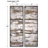 Rahila Antiqued Mirror Set Of 2, by Uttermost, 1'2" width x 3'6" height x 1.37" depth thumbnail 3