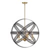 Spherical 5 Light Pendant, by Uttermost, 27.75" width x 27.5" height x 27.75" depth thumbnail 5