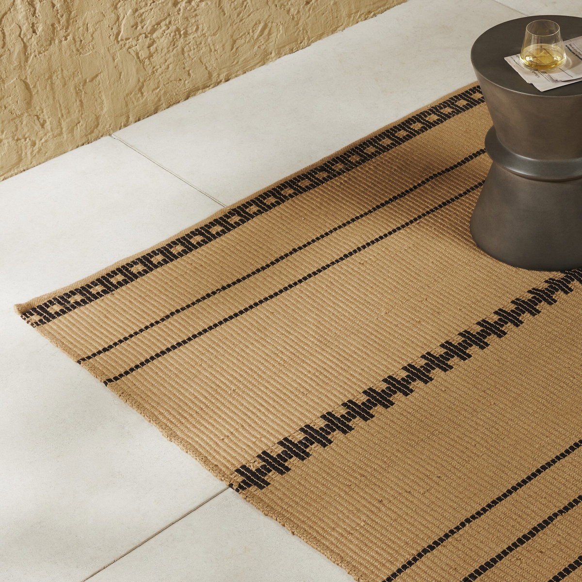 Vallarta Outdoor Rug, by Four Hands, 5' width x 8' height x 0.5" depth View 7