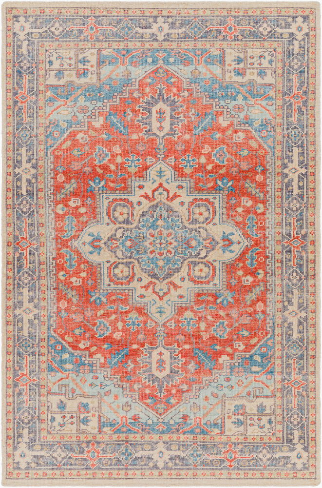 Kars Handmade Rug, by Surya, 9' length x 6' width