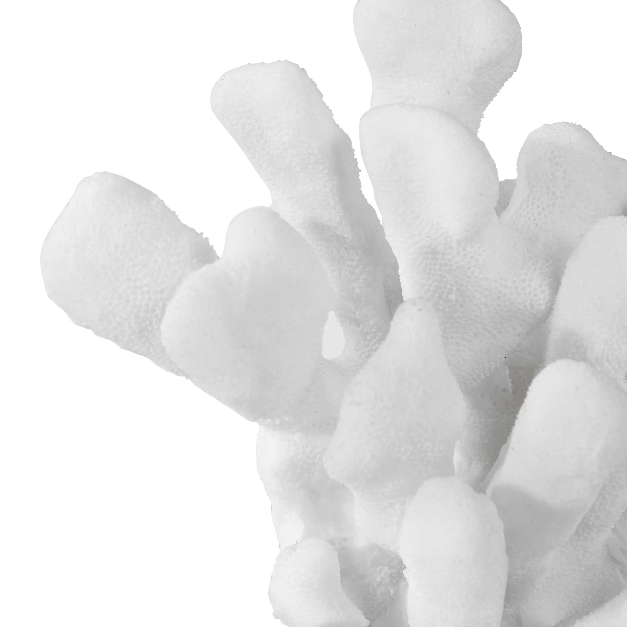 Charbel White Bookends Set/2, Decorative by Uttermost, 5.75" width x 9" height x 7.62" depth View 5