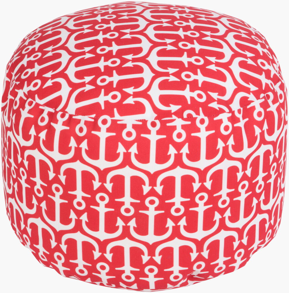 Rain Pouf, Ottoman by Surya, 20" width x 13" height