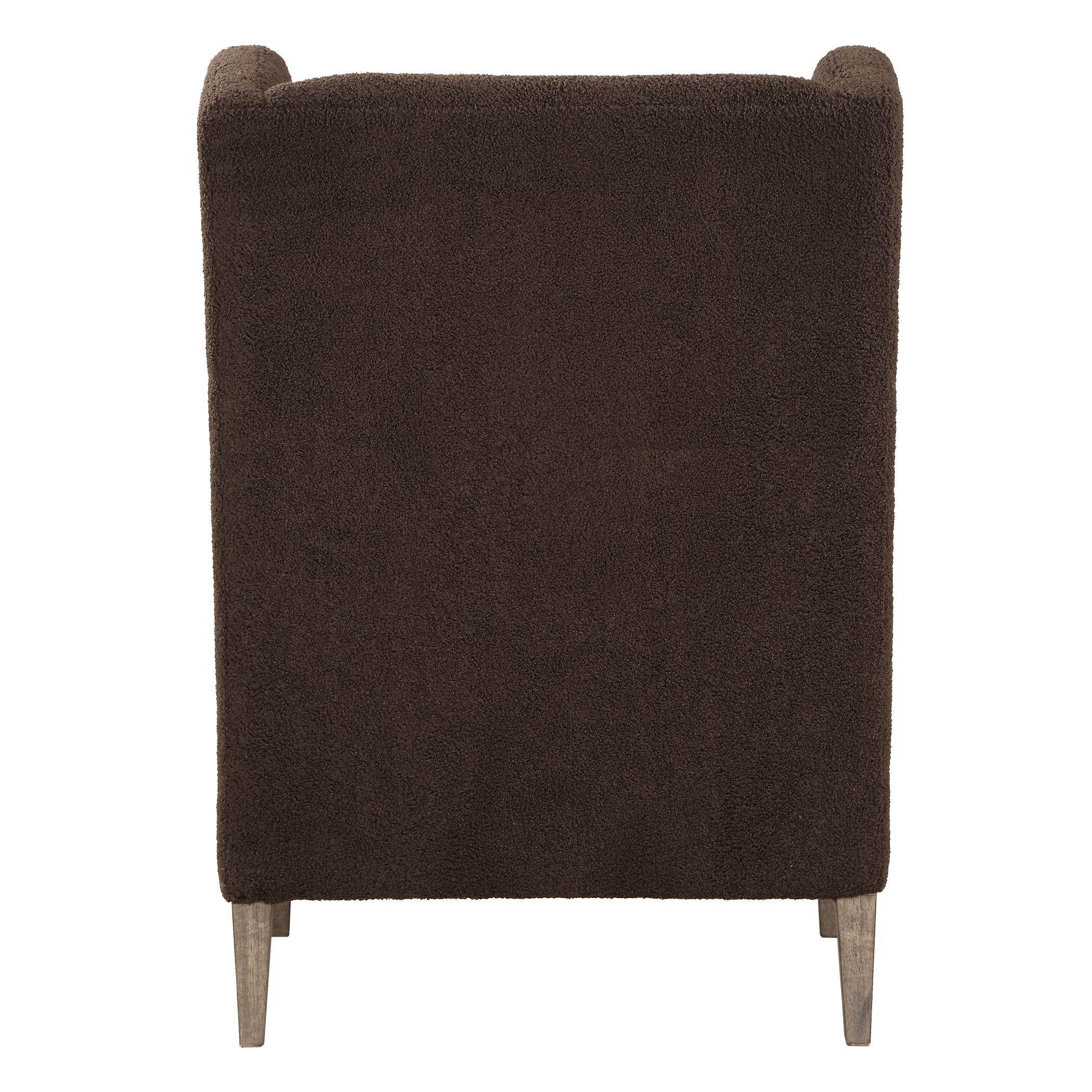 Serpentine Brown Fabric Accent Chair large image 